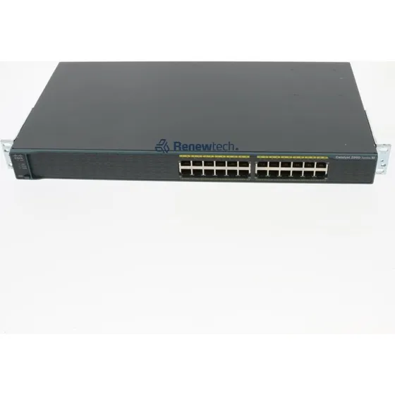 Cisco WS-C2960-24PC-S 24-Port PoE Switch 1U