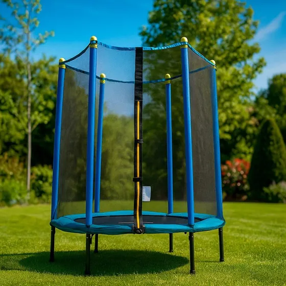 InnovaGoods Kindertrampolin mit Sicherheitsnetz