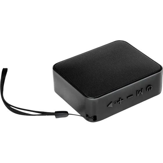 LogiLink BT 5.3 Kompakt-Lautsprecher, 14 Std. Akku, Schwarz