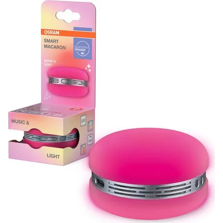 OSRAM SMART+ Macaron Bluetooth-Lautsprecher Pink