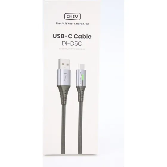 INIU USB-C Kabel 2m 3,1A Schnellladekabel
