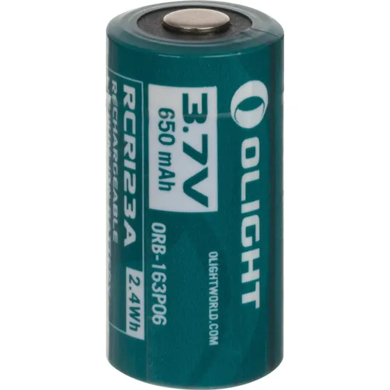 Olight RCR123A 650 mAh 3,7 V wiederaufladbar ORB-163P06