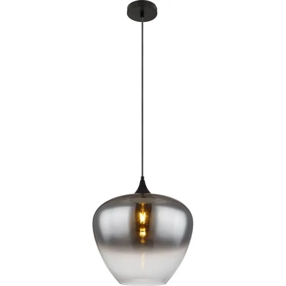 Globo Lighting Hängeleuchte MAXY schwarz, 120 cm