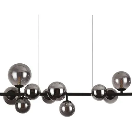 Ideal Lux PERLAGE G9 10x dimmbar Rauchglas schwarz