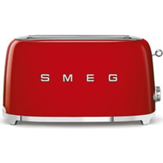 SMEG 50' Style 4-Scheiben-Toaster Rot