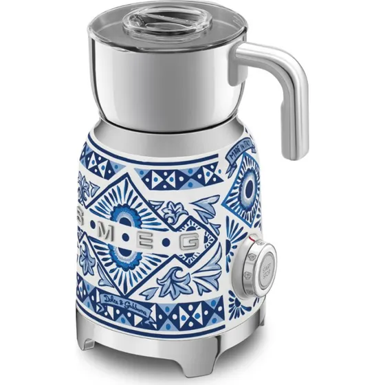 Smeg MFF01DGBEU Dolce & Gabbana Milchaufschäumer Blu Mediterraneo