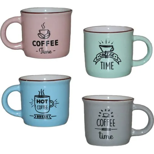 CaffèRetro Espressotassen Set 4er