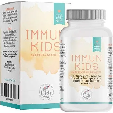 LITTLE Wow Immun Kids vegan Kapseln, 90 St