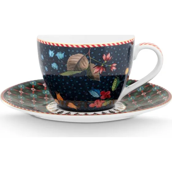 Pip Studio Berry Blues Espressotasse & Untertasse 120 ml
