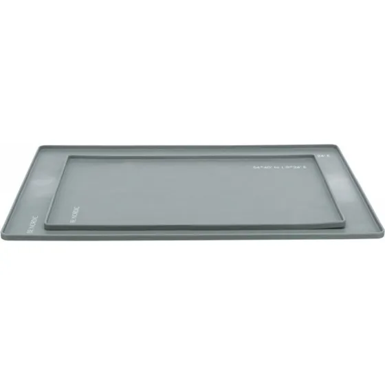 TRIXIE BE NORDIC Napfunterlage Silikon grau 48x30 cm