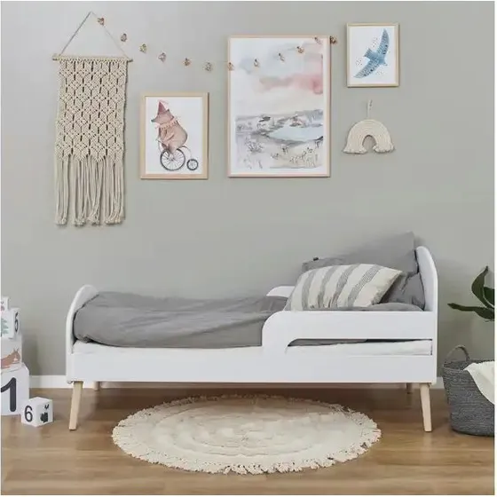 Hoppekids BLEND Einzelbett 70x160 cm Wei/Eiche