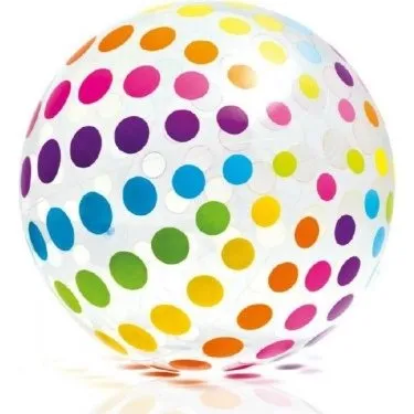 Intex Jumbo Strandball 107 cm, bunt, fr Kinder ab 3 Jahren