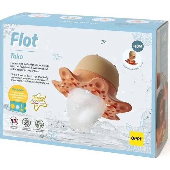 OPPI TOYS Flot Badespielzeug Oktopus Tako