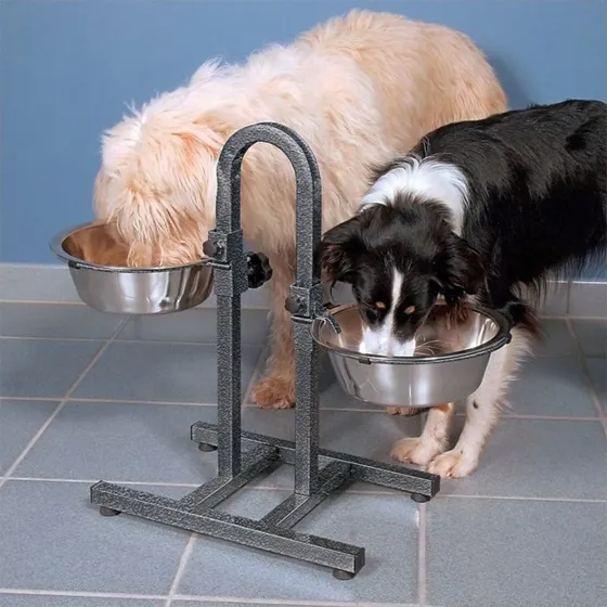 Trixie Hundebar U, 2 x 2,8 l, höhenverstellbar