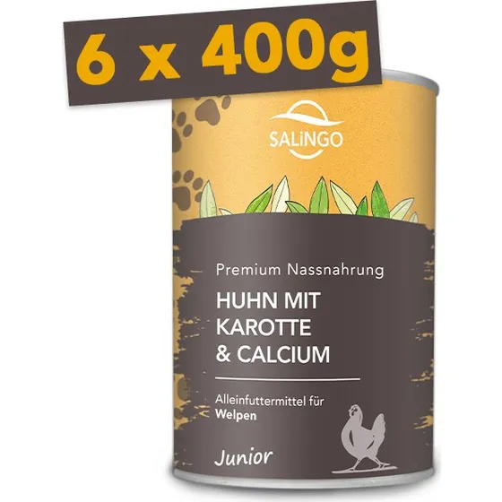 Huhn mit Karotte & Calcium 6 x 400g