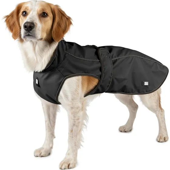MATRIX 2.0 BLACK Regenmantel für Hunde