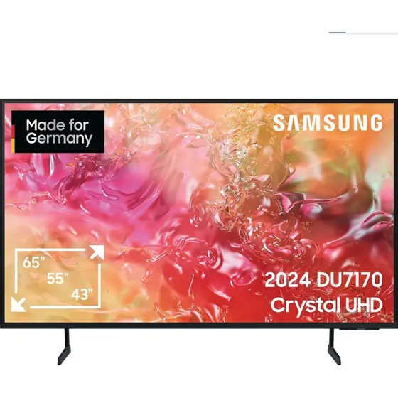 Samsung DU7170 50 Zoll Crystal UHD Smart TV 4K