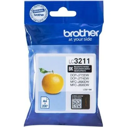 Brother LC-3211BK Schwarz Tintenpatrone