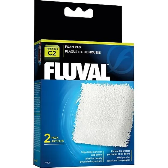 Fluval C2 Schaumstoffpatrone 2er-Pack