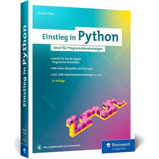 Thomas Theis: Einstieg in Python (8. Auflage)