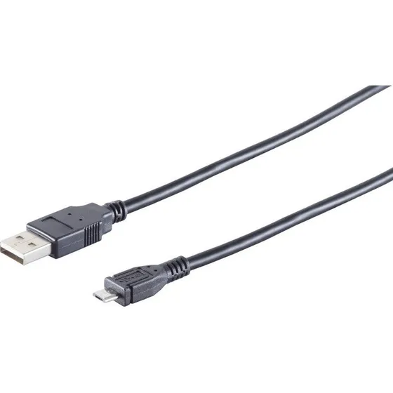 Anker USB-A auf Micro-B 2.0, 0,5 m, schwarz