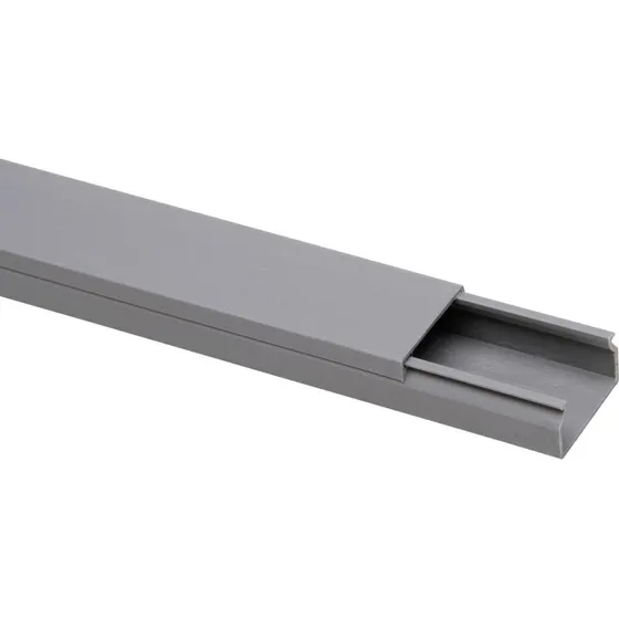 Kabelkanal 2 m 30x15 mm grau