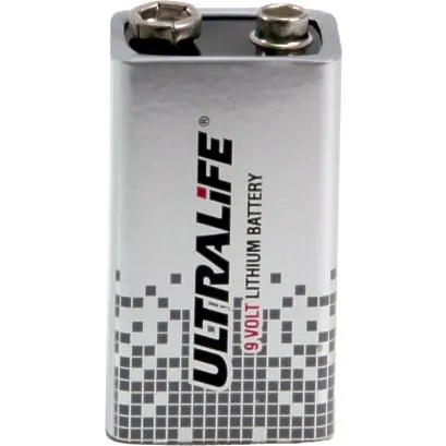 Ultralife U9VL-J-P 9V Lithium Blockbatterie