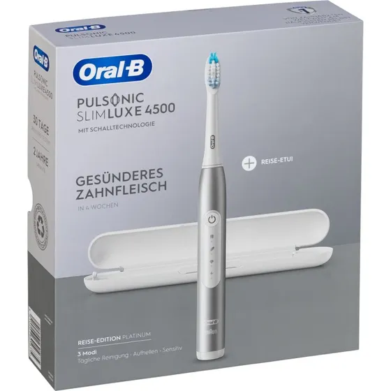Oral-B Pulsonic Slim Luxe 4500 Platinum – Reise-Edition