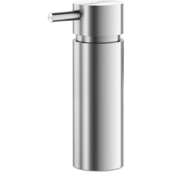 Zack MANOLA Lotionspender Edelstahl groß silber matt
