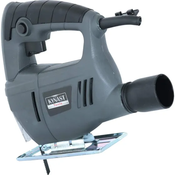 Kynast Stichsäge 400 W mit Sägeblättern, Ersatzkohle & Staubsaugeranschluss