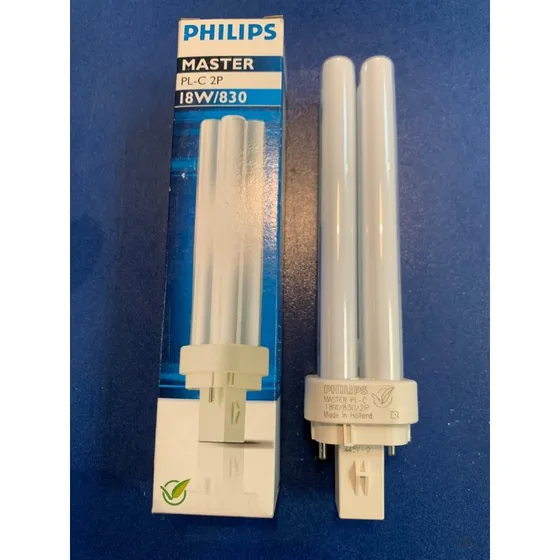PHILIPS Master PL-C 18W/830 G24-2 Warmweiß