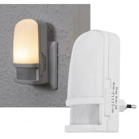ChiliTec LED-Nachtlicht mit Bewegungsmelder 230V, Warmweiß