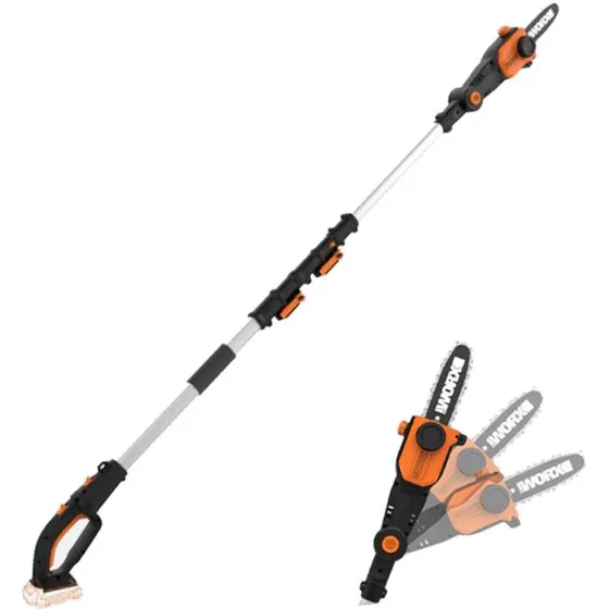 WORX WG349E.9 Akku-Teleskop-Hochentaster 20 V, 20 cm