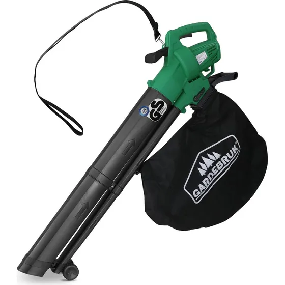 GreenPower Elektrischer Laubsauger 3in1 3000W TÜV Süd GS