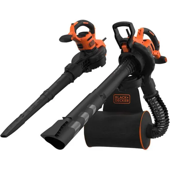 Black+Decker BEBLV300 3000W 3-in-1 Laubsauger-Gebläse-Häcksler