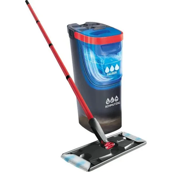 Vileda H2PRO Flat Mop Reinigungsset mit Zweitanksystem
