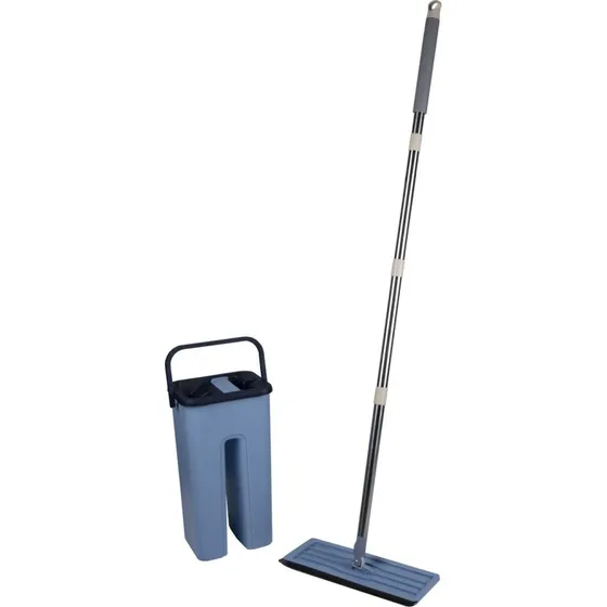 alpina Bodenwischer Set 6L mit 2 Fächern & 360° Mop