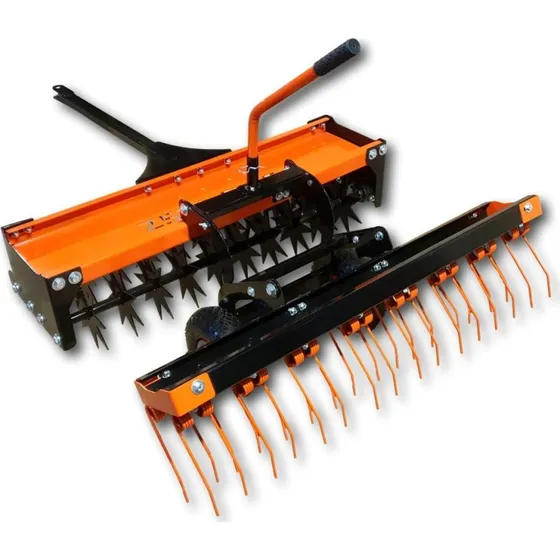 Husqvarna Rasenlfter 100 cm mit Rasenstriegel