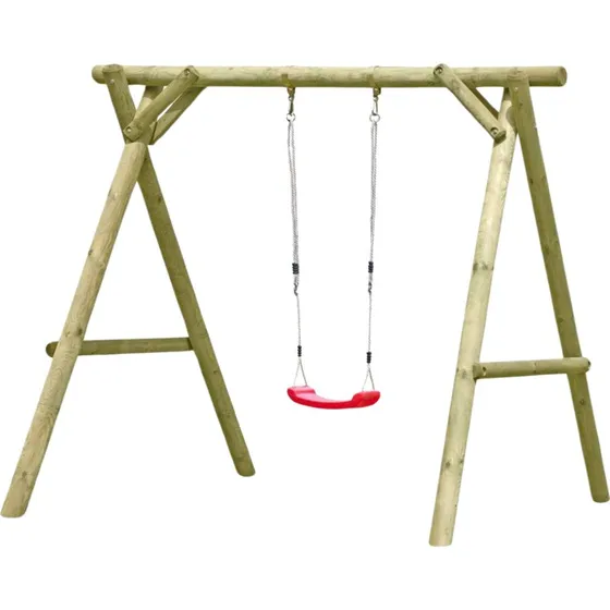 Gartenpirat Timo Classic 1.1 Einzelschaukel rot