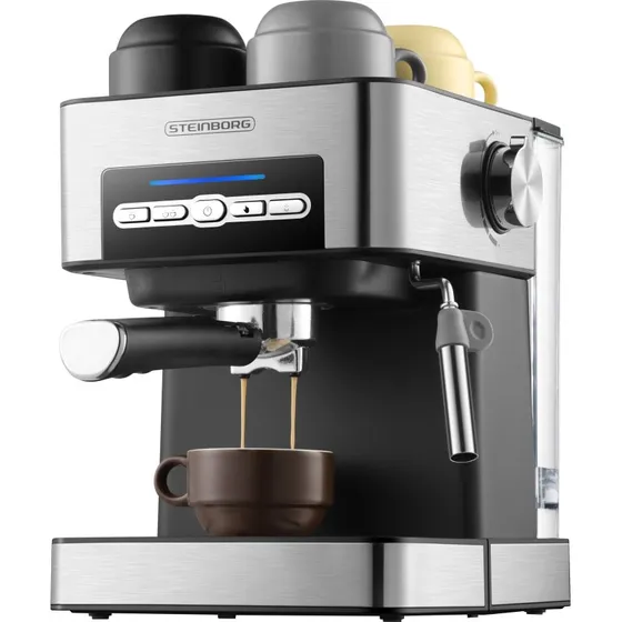 Steinborg SB-6040 Espressomaschine Edelstahl