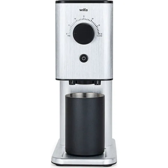 Wilfa Zense Alux Kaffeemühle 125 g Silber