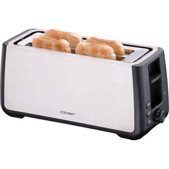 Cloer Toaster 4 Scheiben XXL 3579 eds/sw