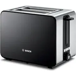 Bosch TAT7203 Toaster 1050 W Schwarz/Edelstahl