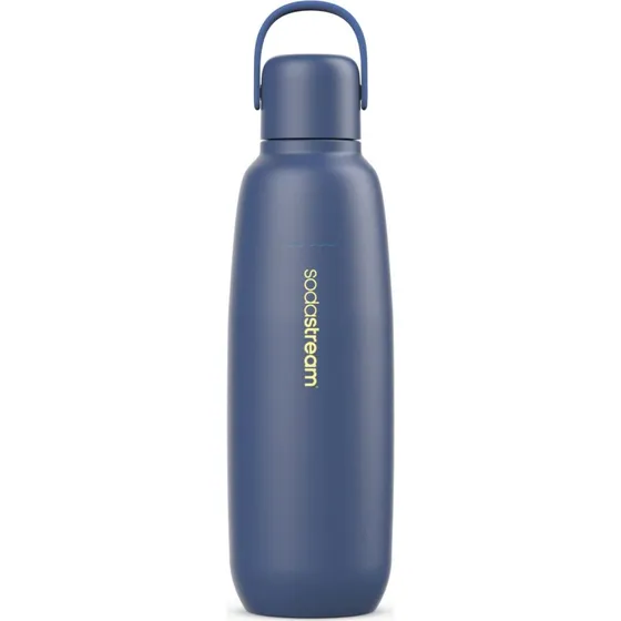 SodaStream Fizz&Go Cool Metallflasche 0,9 l blau