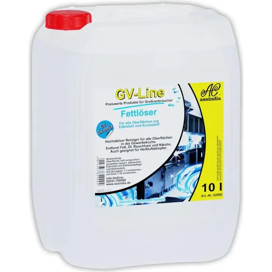 Assindia Fettlöser GV Line 10 Liter