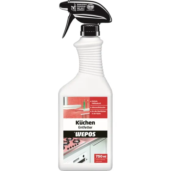 Wepos Kchen Entfetter 750 ml Lebensmittelsauber