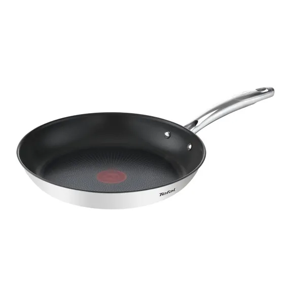 Tefal Duetto+ Bratpfanne 28 cm, Edelstahl, Induktion