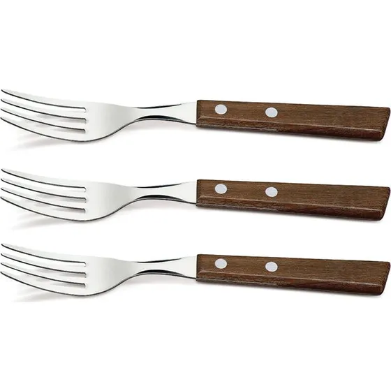 Tramontina TRADICIONAL 3-teiliges Steakgabel-Set