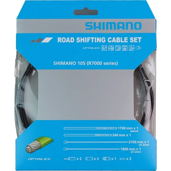 Shimano OT-SP41 Optislick Schaltkabel-Set schwarz