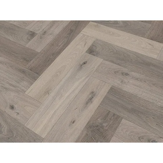CHECK One 2073H Lausitz Eiche Herringbone Vinyl mit Trittschall Premium